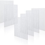 Asas - 20 feuilles toile plastique canevas 7ct transparent feuilles de toile enmaille plastique pour ...
