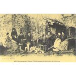 Ascain - au pied de la rhune - pelote basque, la fabrication du chichtera - r��dition d'une cpa - 1er ...