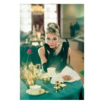Audrey hepburn - breakfast at tiffany - affiche / poster envoi en tube