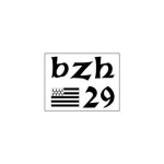 Autocollant 29 bzh drapeau breton breizh bretagne logo 2 - taille : 17 cm