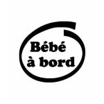 Autocollant bb a bord
