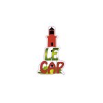 Autocollant cap ferret phare 33 sticker adhesif logo 2 - taille : 4 cm