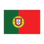 Autocollant drapeau portugal sticker flag - taille : 8 cm
