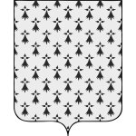 Autocollant sticker vinyle voiture adhesif armoirie france blason bretagne breto