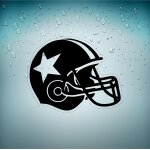 Autocollant sticker voiture chambre enfant us foot joueur football americain r2 Autocollant sticker voiture chambre enfant us foot joueur football americain r2