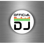 Autocollant sticker voiture moto biker macbook dj officiel platine musique Autocollant sticker voiture moto biker macbook dj officiel platine musique