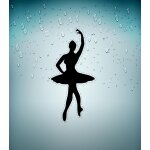 Autocollant sticker voiture moto danse danseuse etoile decoration chambre r2