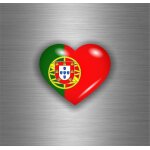 Autocollant sticker voiture moto tuning drapeau portugal portugais cur