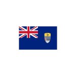 Autocollant sticker voiture moto vinyl drapeau sante st helene helena