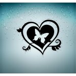 Autocollant sticker voiture tuning moto cur papillon fleur decoration r2