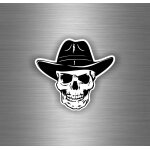 Autocollant sticker voiture tuning moto tete de mort biker motard skull r1
