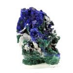 Azurite + malachite. 1335. 9 ct. milpillas mine, sonora, mexique.