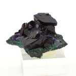 Azurite + malachite. 94. 2 ct. milpillas mine, sonora, mexique.