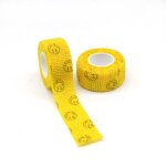 Bande adhésive colorée imprimée pour les articulations des doigts 4. 6m bandage elastique pour la protection ... Bande adhésive colorée imprimée pour les articulations des doigts 4. 6m bandage elastique pour la protection ...