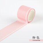 Bande adh�sive washi de base a grille, papier japonais pour scrapbooking, ruban de masquage pour planificateur ...