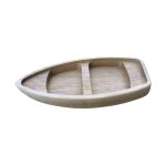 Modele de bateau en bois, artisanat en bois, decoration en bois, canoe en bois chinois pour chambre, ...