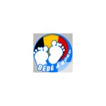 B�b� a bord belge gar�on - 10cm - sticker / autocollant