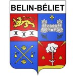 Belin - b�liet 33 ville stickers blason autocollant adh�sif - taille : 12 cm