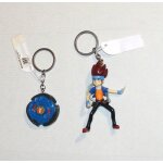 Beyblade 2 porte cles beyblade toupie gingha