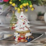 Bibelot vert bote ornements nol - bote porte - bague