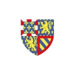 Blason bourgogne franche comt� sticker blason ecusson autocollant adh�sif - taille : 12 cm