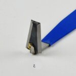 Bleu profond - ensemble de couteaux en acier au tungstne, outils de poterie, artisanat ensemble complet ...