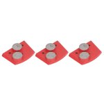 Blocs de meulage diamant, bloc de polissage pour ciment, bton, peinture de sol, 2 segments, grain 30, ...