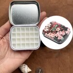 Bote a aquarelle vide, palette de peinture de voyage, croquis de peinture, bote hydratante, bote de ...