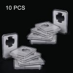 Bote de collection de pices commmoratives - 10 pices, blanc, 38, 5 mm,