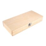 Bote de rangement de diapositives en bois, contient 50 lames, bote de diapositives de microscope