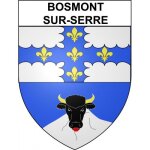 Bosmont - sur - serre 02 ville sticker blason ecusson autocollant adh�sif - taille : 17 cm