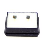 Boucles d'oreille kyanite brut. 3. 27 ct. minas gerais, br�sil.