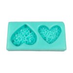 Bougie coeur 3d moule en silicone moule a gteau au chocolat saint valentin antiadhsif