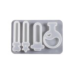 Bouteille ornement silicone rsine epoxy moule bricolage porte - cls pendentif pour sac dcor