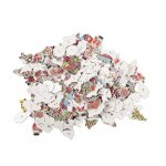 Boutons en bois de no�l styles mixtes d�coratifs assortis boutons de no�l pour l'artisanat couture tricot ...