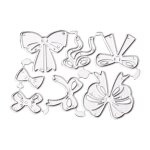 Bows metal cutting dies stencil diy scrapbooking album paper card template mold embossing decoration