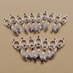 Breloques en alliage d'argent antique pour la décoration de pom - pom girl, accessoires de bijoux vintage, ... Breloques en alliage d'argent antique pour la décoration de pom - pom girl, accessoires de bijoux vintage, ...