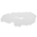 Bricolage silicone coaster fabrication moule th� ware plateau moule artisanat d�coratif
