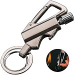 Briquet a k�ros�ne et porte - cl�s d�capsuleur ten thousand matches - durable, etanche, parfait pour ...