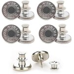 Broches a bouton pour jeans, pas de couture et pas d'outils epingles a boutons instantanes pour pantalons, ...