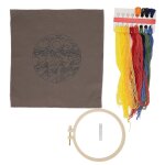 Broderie imprim�e 2 motifs populaires mode classique beaux kits de broderie pour la d�coration de la ...
