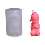 Buddha silicone mold gypsum epoxy resin aroma candle mould for home decoration Buddha silicone mold gypsum epoxy resin aroma candle mould for home decoration
