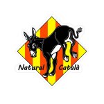 Burro natural catala ane autocollant adh�sif sticker catalan logo n1 losange - taille : 17 cm