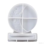 Modle de cadre photo en silicone, artisanat de dcoration, artiste cratif, epoxy, outils de moulage ...