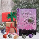 Calendrier de lavent 2024 enfants 2024 nol 24 cristal naturel agate fossiles journe