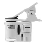 Cam�ra universelle zoom 60x avec lumi�re led abs t�l�phone mini microscope de poche portable pour smartphones ...