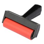 Caoutchouc brayer rouleau art encre peinture gravure rouleau estampage outil 10 cm