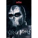 Captain america - civil war - cross bones - 55, 5x86, 5cm - affiche / poster envoi en tube