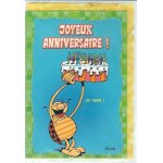 Carte coccinelle gotlib joyeux anniversaire oh yeah !, bande dessin�e, bd