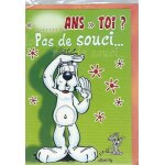 Carte gai - luron . . . . . ans toi ? pas de souci, gotlib , bande dessin�e, bd